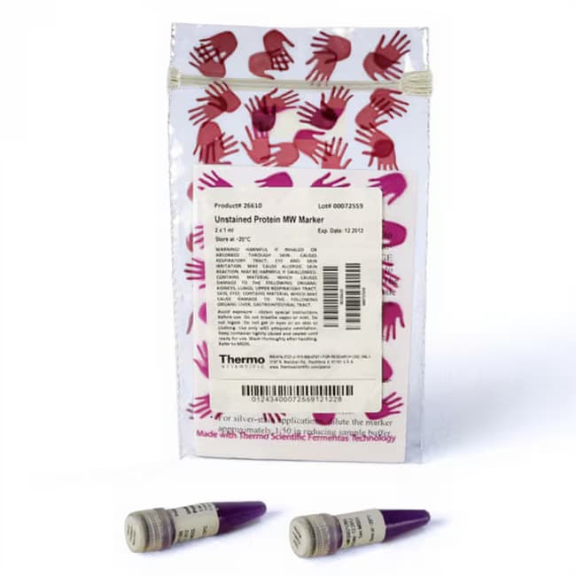 Pierce™ Unstained Protein Molecular Weight Marker, 2×1 ml